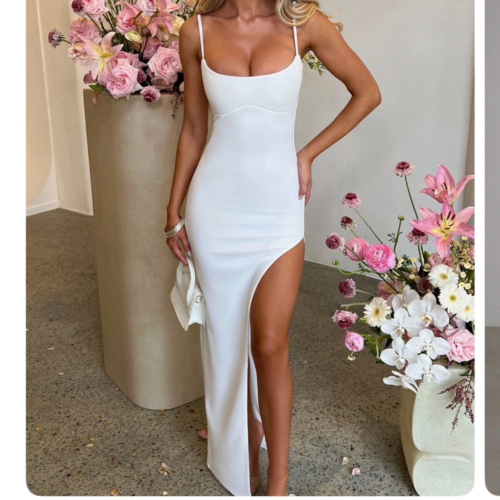 Tiarne Maxi Dress - White